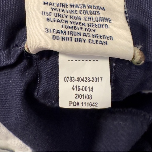 Magellan Sportswear Navy Blue Shorts Size 14 - Picture 6 of 6